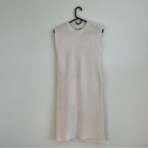 HELMUT LANG Wool & Cashmere Sleeveless Knit Dress XS